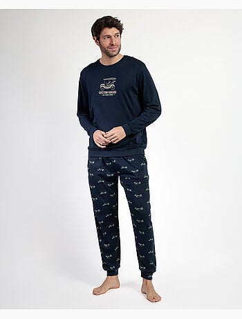 Pyjama à manches longues Old School pour homme ADMAS