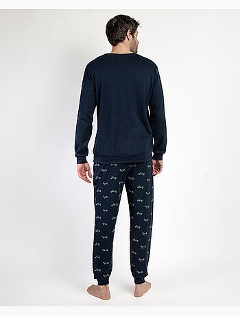 Pyjama à manches longues Old School pour homme ADMAS