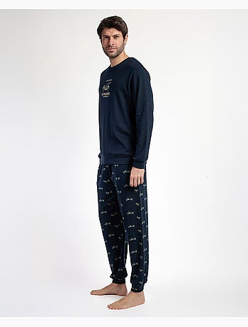 Pyjama à manches longues Old School pour homme ADMAS