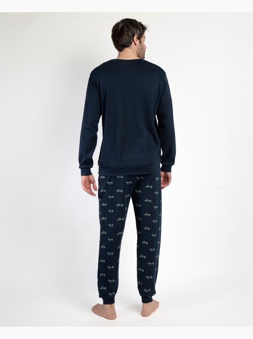 Pyjama à manches longues Old School pour homme ADMAS - Kiabi Pyjama à manches longues Old School pour homme ADMAS - Kiabi