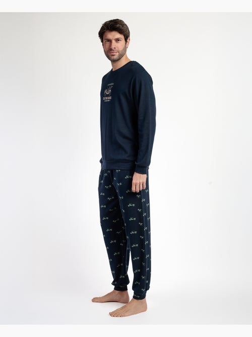 Pyjama à manches longues Old School pour homme ADMAS - Kiabi Pyjama à manches longues Old School pour homme ADMAS - Kiabi