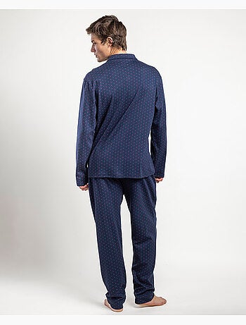Pyjama à manches longues ouvert pour homme ADMAS CLASSIC