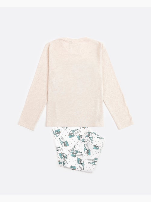 Pyjama à manches longues PEANUTS Let It Snow pour fille - Kiabi Pyjama à manches longues PEANUTS Let It Snow pour fille - Kiabi