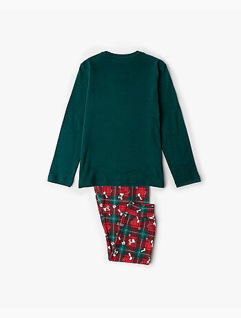 Pyjama à manches longues Peanuts Reindeer Crossing pour garçons