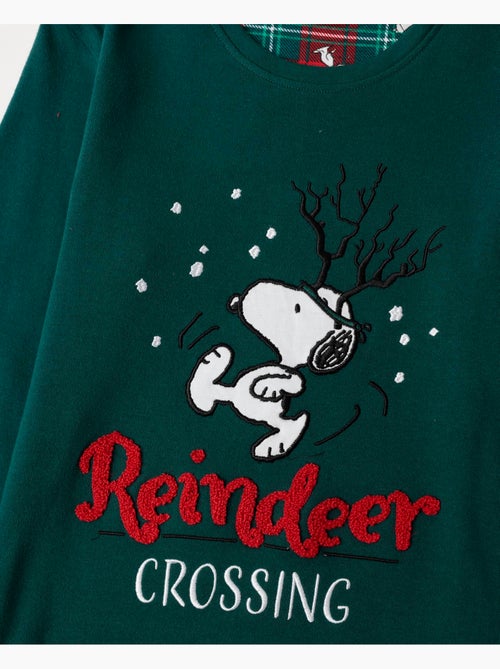 Pyjama à manches longues Peanuts Reindeer Crossing pour garçons - Kiabi Pyjama à manches longues Peanuts Reindeer Crossing pour garçons - Kiabi