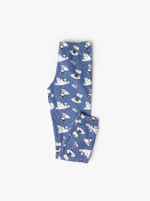 Pyjama à manches longues PEANUTS Snow Drift pour fille - Kiabi
