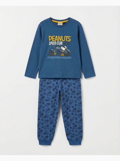 Pyjama à manches longues PEANUTS Speed Club pour garçons - Kiabi Pyjama à manches longues PEANUTS Speed Club pour garçons - Kiabi