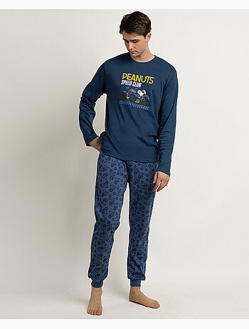 Pyjama à manches longues PEANUTS Speed Club pour homme