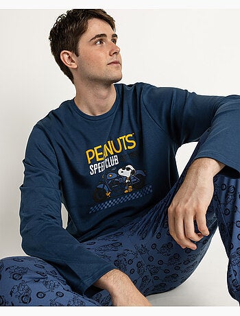Pyjama à manches longues PEANUTS Speed Club pour homme