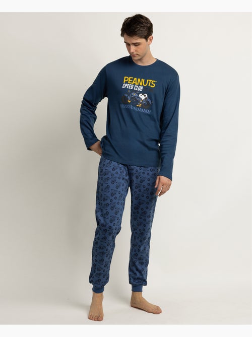 Pyjama à manches longues PEANUTS Speed Club pour homme - Kiabi