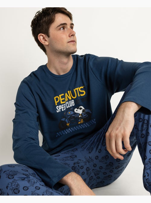 Pyjama à manches longues PEANUTS Speed Club pour homme - Kiabi