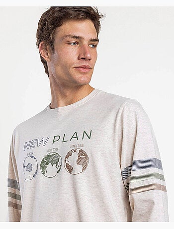 Pyjama à manches longues planétaire pour homme NEW PLAN