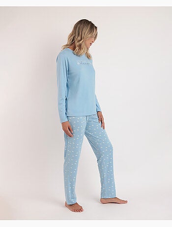 Pyjama à manches longues pour femme >