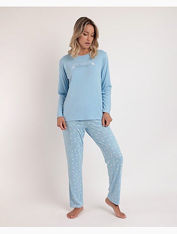 Pyjama à manches longues pour femme >