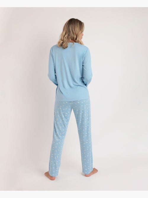 Pyjama à manches longues pour femme > - Kiabi Pyjama à manches longues pour femme > - Kiabi