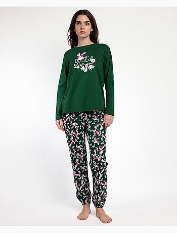 Pyjama à manches longues pour femme ADMAS GARDEN Wild Nature