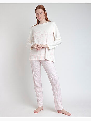 Pyjama à manches longues pour femme ADMAS La Vie Est Belle