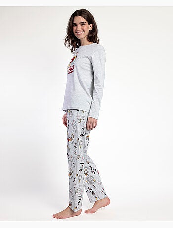 Pyjama à manches longues pour femme Disney Alice au pays des merveilles