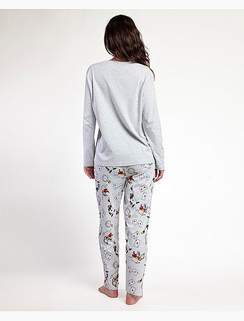 Pyjama à manches longues pour femme Disney Alice au pays des merveilles