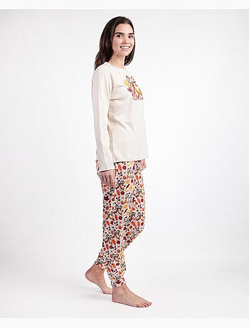 Pyjama à manches longues pour femme Disney Chip N'Dale