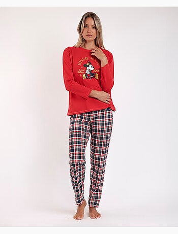 Pyjama à manches longues pour femme Disney Feeling Jolly