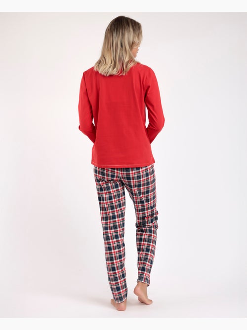 Pyjama à manches longues pour femme Disney Feeling Jolly - Kiabi Pyjama à manches longues pour femme Disney Feeling Jolly - Kiabi