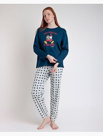 Pyjama à manches longues pour femme Disney You Make Me Love
