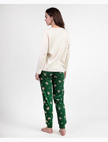 Pyjama à manches longues pour femme STAR WARS MANDALORIAN Cute Grogu