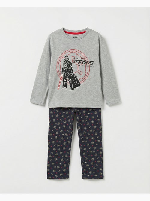 Pyjama à manches longues pour garçon STAR WARS The Force Is Strong - Kiabi