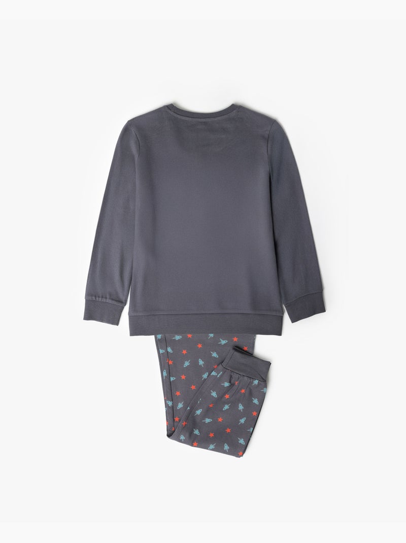 Pyjama à manches longues pour garçon TOY STORY Gris foncé - Kiabi