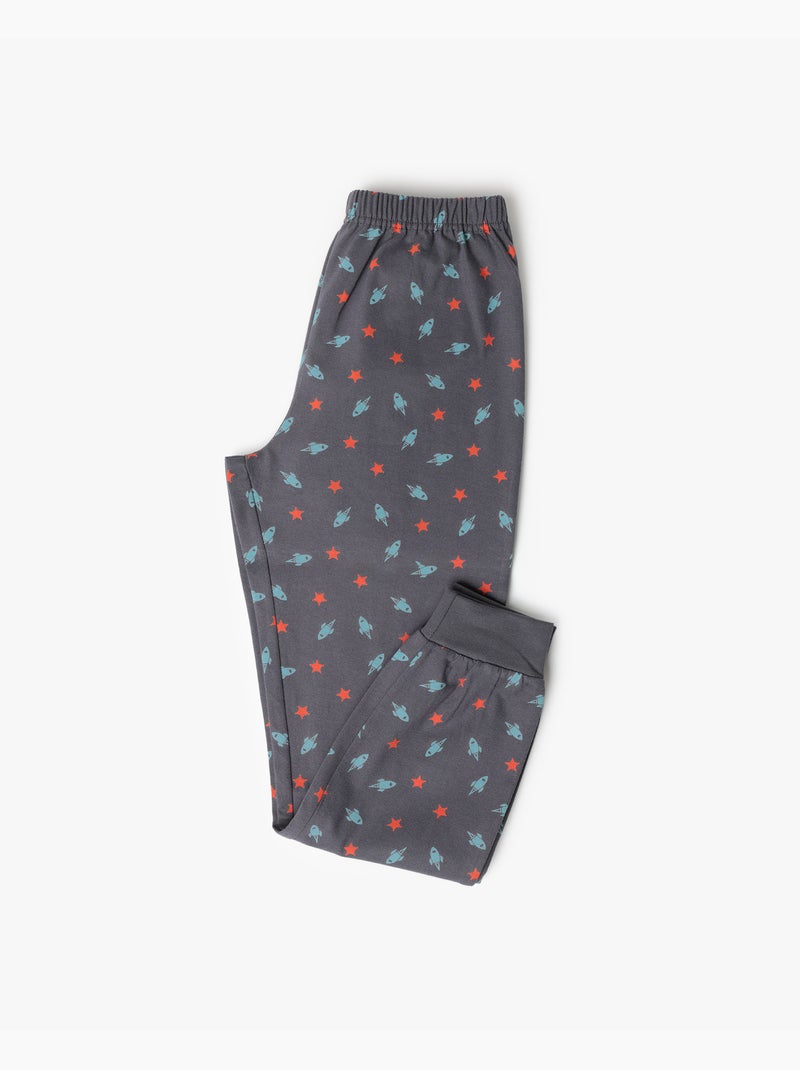 Pyjama à manches longues pour garçon TOY STORY Gris foncé - Kiabi