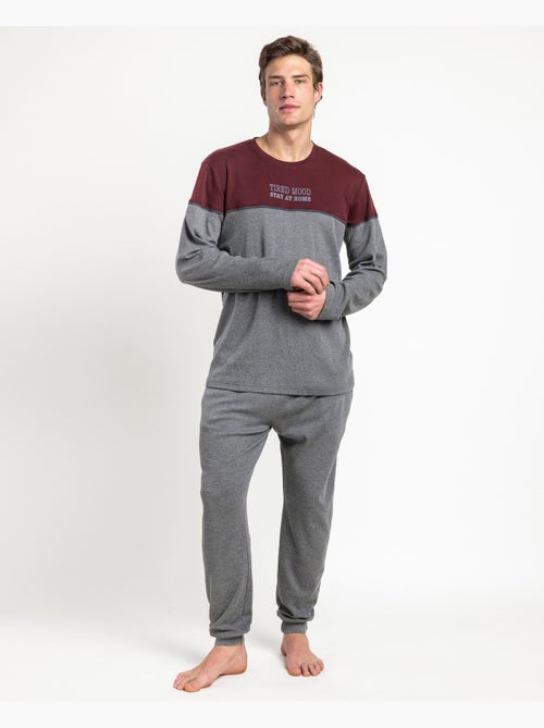 Pyjama à manches longues pour homme > - RESTEZ CHEZ VOUS - Kiabi Pyjama à manches longues pour homme > - RESTEZ CHEZ VOUS - Kiabi