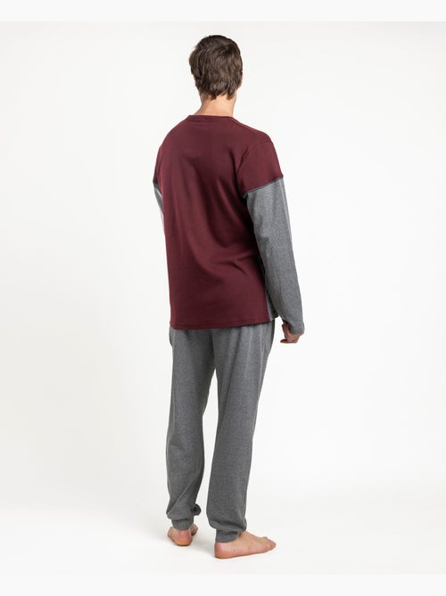 Pyjama à manches longues pour homme > - RESTEZ CHEZ VOUS - Kiabi Pyjama à manches longues pour homme > - RESTEZ CHEZ VOUS - Kiabi