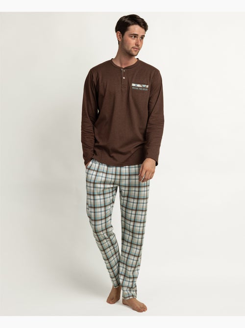 Pyjama à manches longues pour homme ADMAS > - Kiabi Pyjama à manches longues pour homme ADMAS > - Kiabi