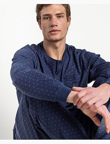 Pyjama à manches longues pour homme ADMAS CLASSIC Edges