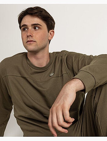 Pyjama à manches longues pour homme ADMAS HOME en nid d'abeille