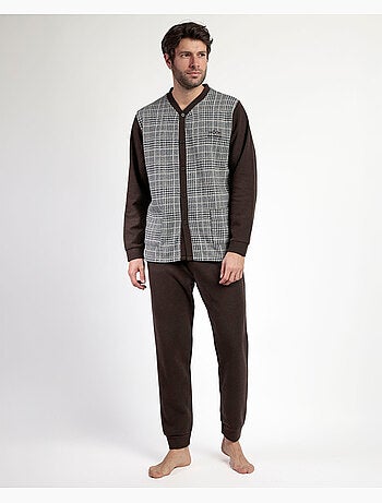 Pyjama à manches longues pour homme ADMAS MAGNIFIC avec drapeau américain