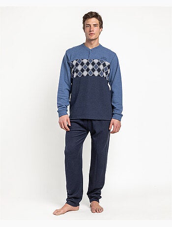 Pyjama à manches longues pour homme ADMAS MAGNIFICENT à motif diamants
