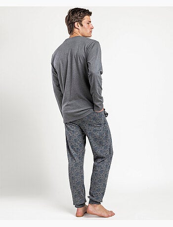 Pyjama à manches longues pour homme ANTONIO MIRO à motif cachemire