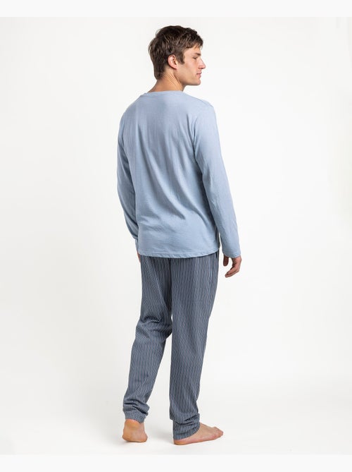 Pyjama à manches longues pour homme ANTONIO MIRO - Kiabi Pyjama à manches longues pour homme ANTONIO MIRO - Kiabi