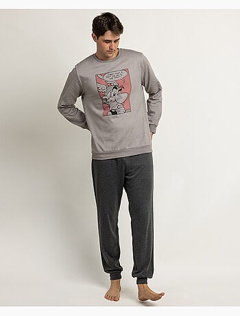 Pyjama à manches longues pour homme ASTERIX à pois