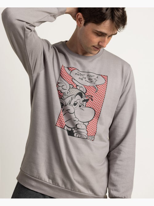 Pyjama à manches longues pour homme ASTERIX à pois - Kiabi