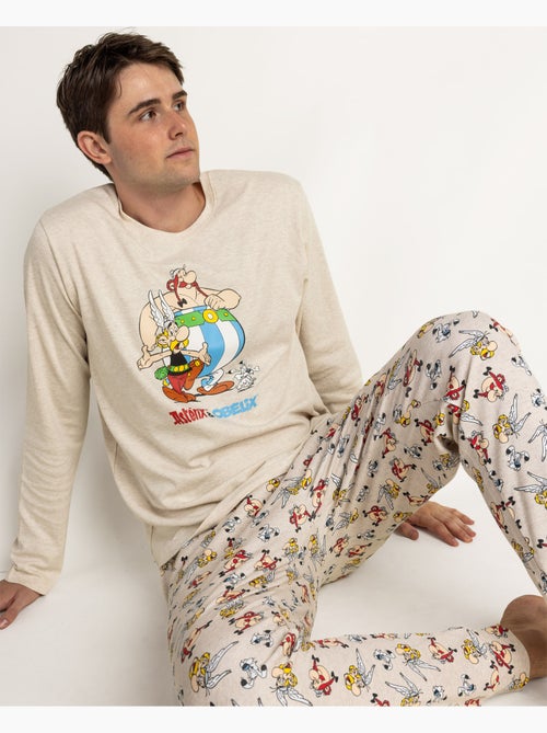 Pyjama à manches longues pour homme ASTERIX - Kiabi Pyjama à manches longues pour homme ASTERIX - Kiabi