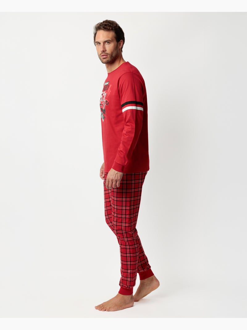 Pyjama à manches longues pour homme CARS Punk Queen Rouge - Kiabi