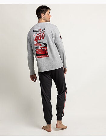 Pyjama à manches longues pour homme DISNEY CARS, modèle Piston Cup