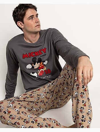 Pyjama à manches longues pour homme DISNEY, modèle capitaine d'équipe