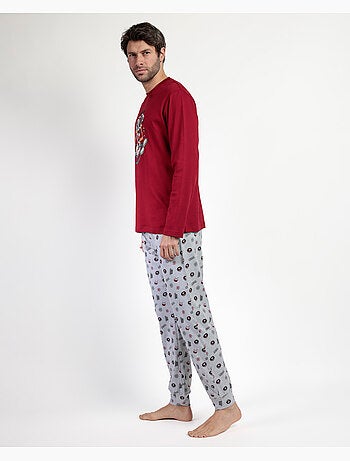 Pyjama à manches longues pour homme Disney Muppets Animal Drummer