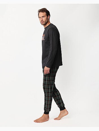 Pyjama à manches longues pour homme Disney Muppets, motif animal de fête