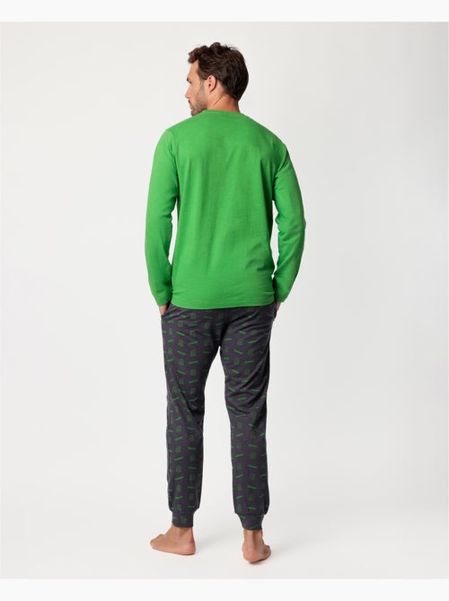 Pyjama à manches longues pour homme Disney Muppets Thinking Kermit - Kiabi