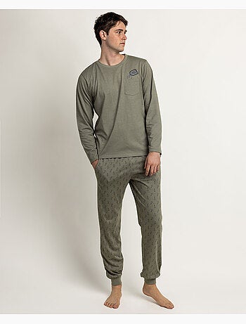 Pyjama à manches longues pour homme Keys, RESTEZ CHEZ VOUS